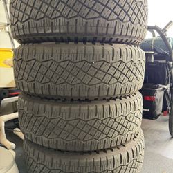 Cybertruck Goodyear Wrangler Territory RT All-Terrain tires LT285/65R20