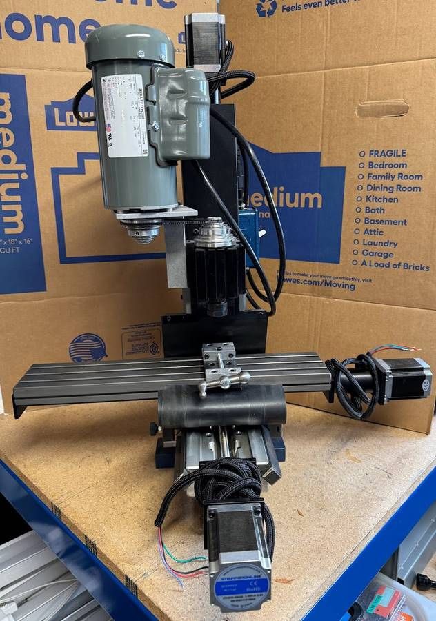 Taig 5019CR Micro Mill CNC Ready Mill + Stepper Motors