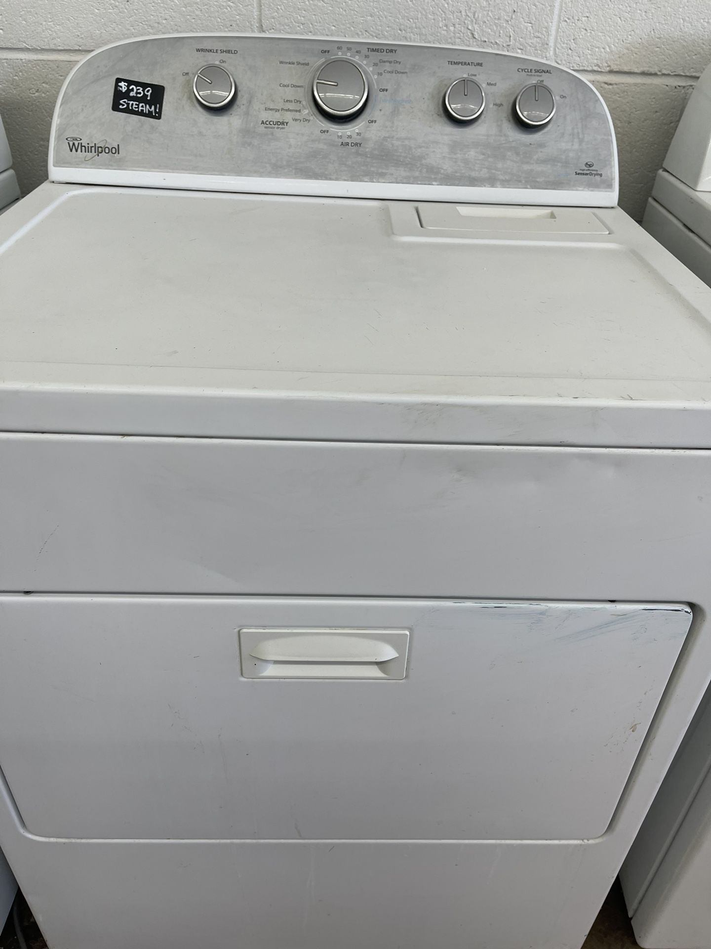 Whirlpool Steam Electric Dryer! π― Guaranteed! Washers Also Available!