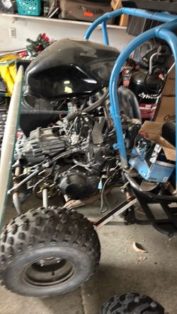 project buggy with 2015 cbr 500 engine in it