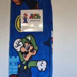 💙 Super Mario Brothers Blanket 💙