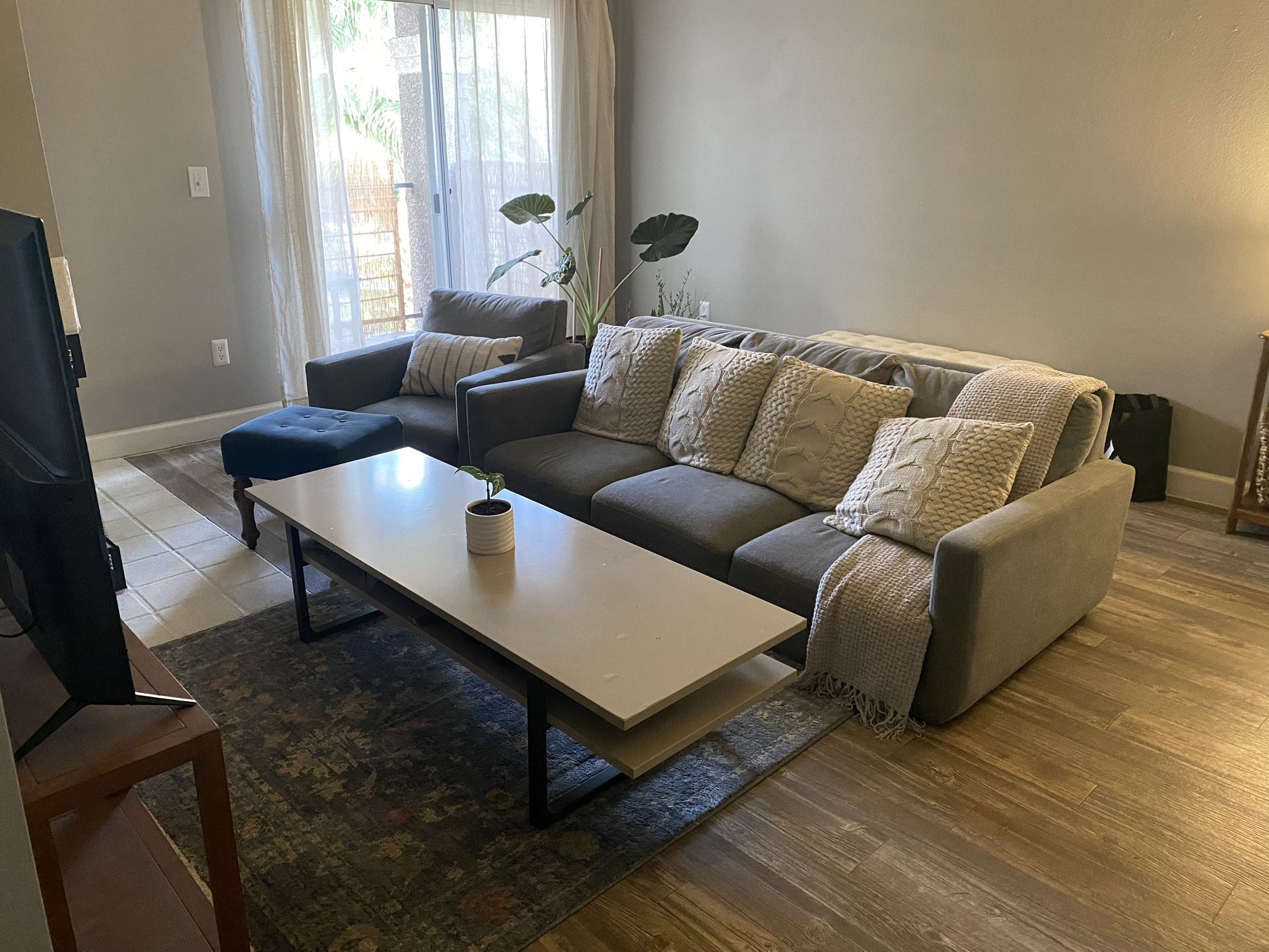 Couch With Sectional Chair