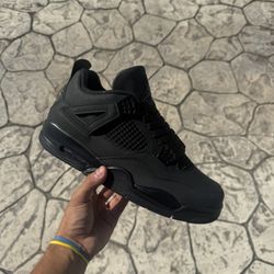 Air Jordan Retro 4’s ” Black Cats "