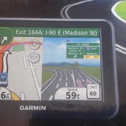 GARMIN GPS WITH 5" SCREEN $24 ONKYO AM/FM RECEIVER WITH REMOTE $55