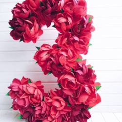 Flower Letters And #s