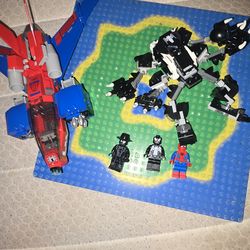 76150 lego spiderjet vs. Venom mech