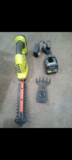 Ryobi 18 volt hedge trimmer