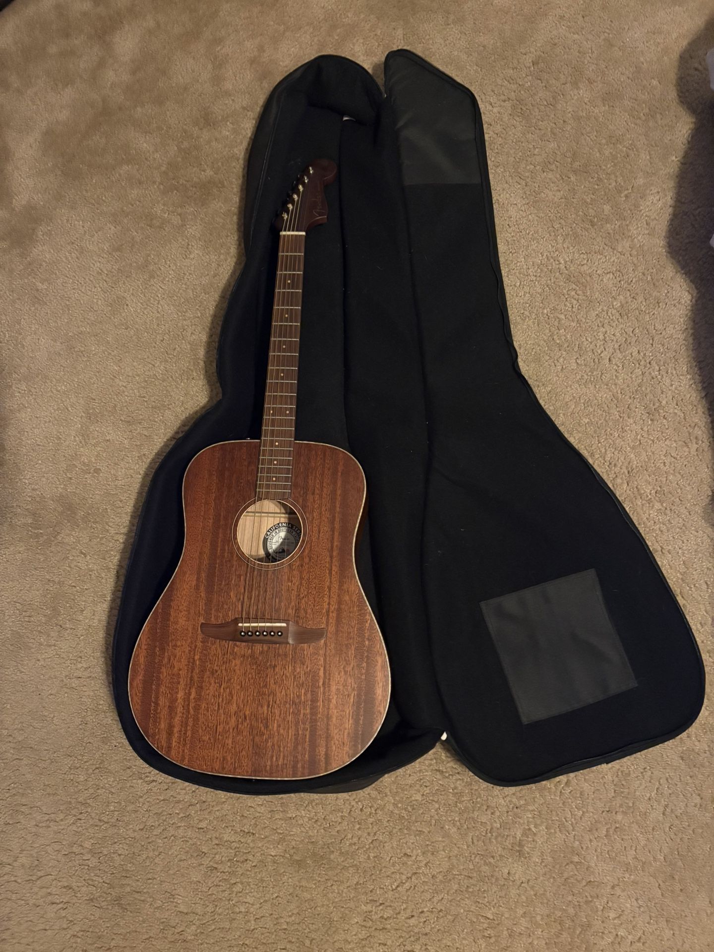 Fender Redondo Special Mahogany Electric Acoustic Guitar