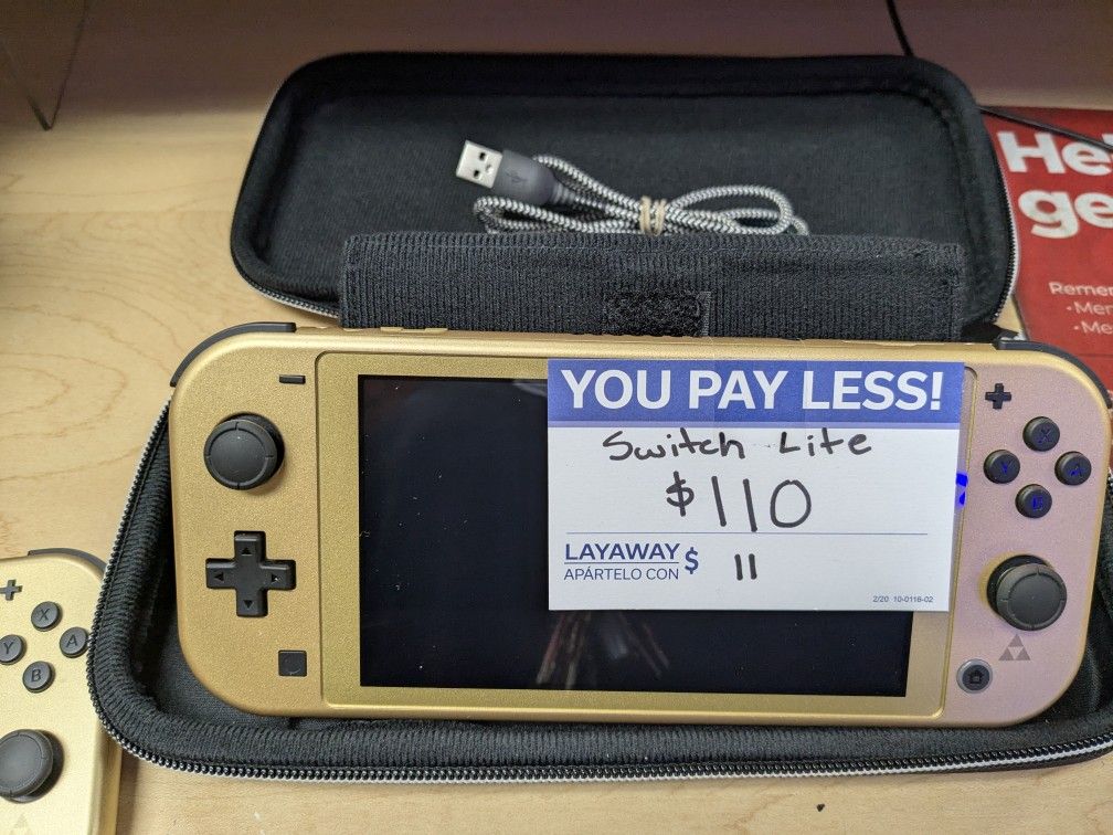 Switch Lite Legend Of Zelda Edition