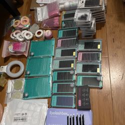 Lashes Extension Supplies / Lashes Curl/ Tint/ Removal 