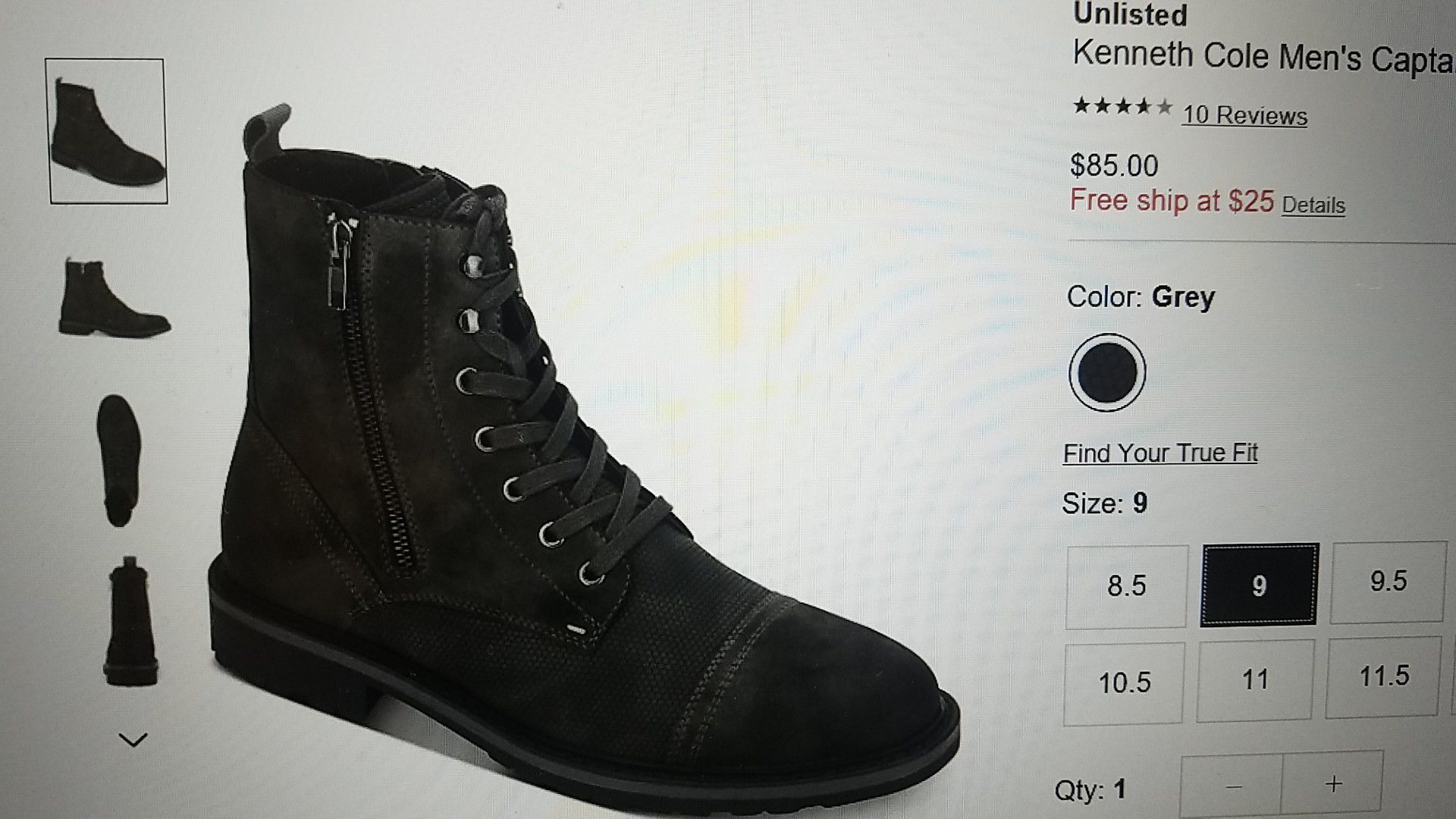 Unlisted Kenneth Cole Boots