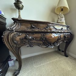 French 18 Centery Antique Console Table 