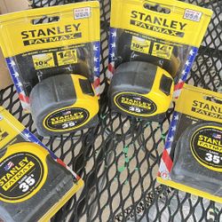 35’ Stanley Tape Measures $35.00 Each