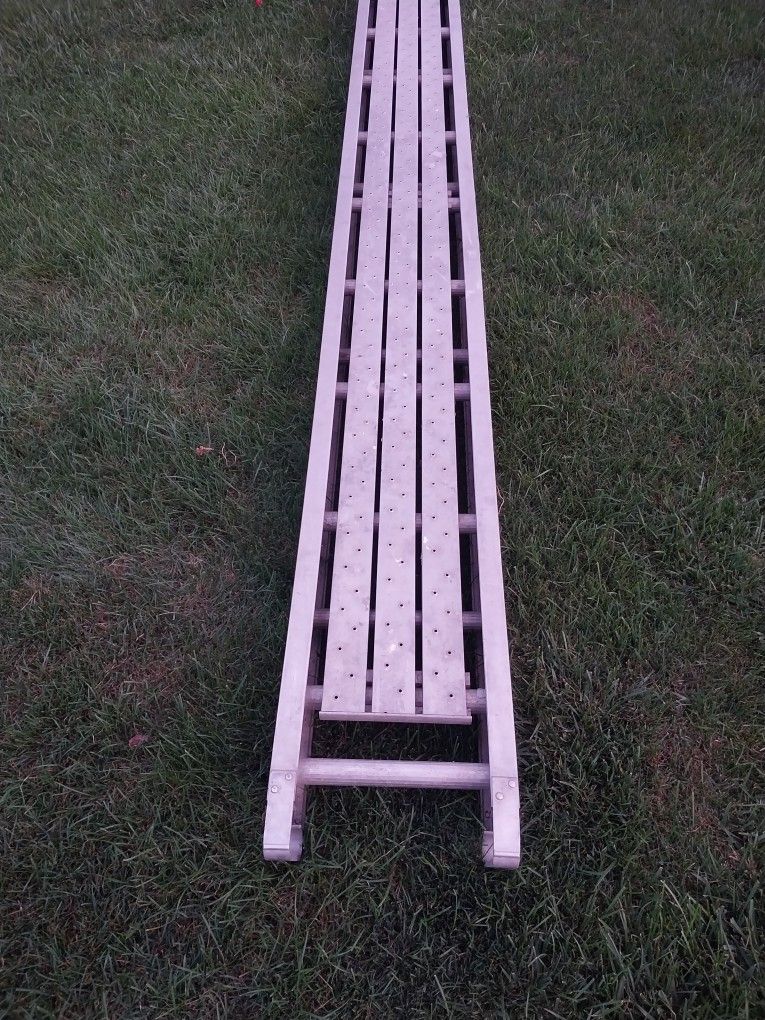 20 × 1 ft Aluminum Scaffold ( Condition Good )