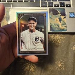Lou Gehrig Baseball Card