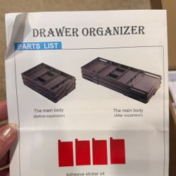 Expandable Drawer Organizer 
