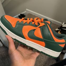*Best Offer * Nike Dunk Miami Hurricane 
