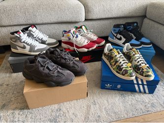 Jordan, Yeezy & Adidas Sneakers - Size 8.5