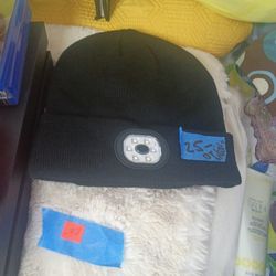 Bluetooth Beanie With Light 