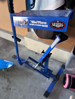 Louisville Slugger Blue Flame Pitching Machine
