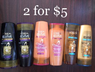 L’Oréal Shampoo & Conditioner 2 for $5