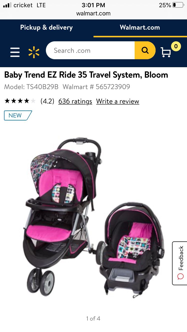 Baby travel system