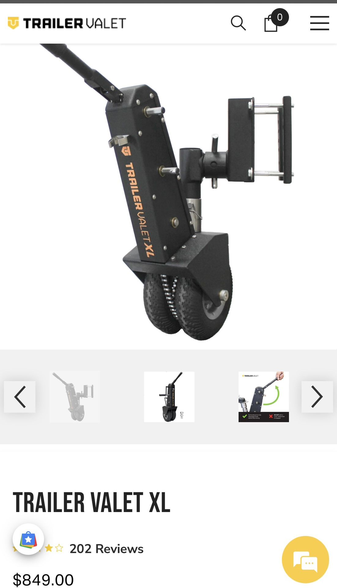 Trailer Valet XL 