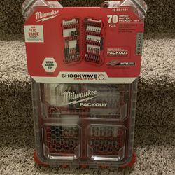 New 70 Pc IMPACT DRIVER PACKOUT KIT