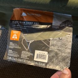 Aluminum Camp Cot