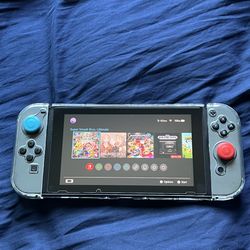 Nintendo Switch 1 (V1) with accessories