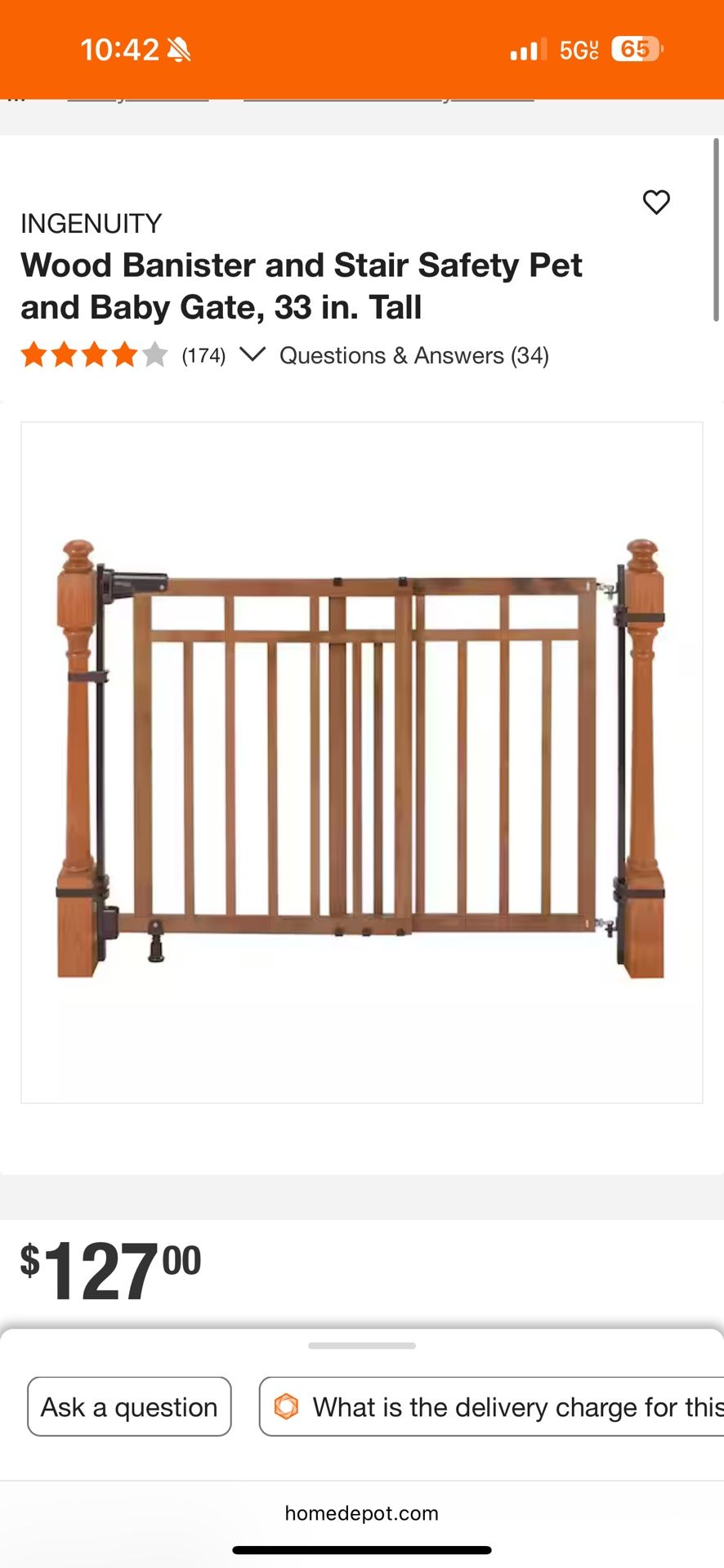 Gate For stairs 