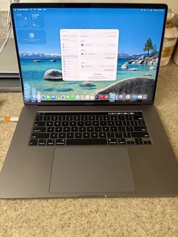 Apple MacBook Pro 16” i9 2.4 ghz 32GB ram 512gb 5300M GPU
