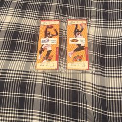 1996-97 Seattle Supersonics Playoff Tickets Gary Payton and Shawn Kemp Unused 