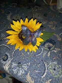 Sunflower Hair Barrette