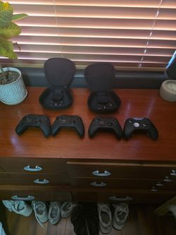 Xbox Elite Controller Repair Lot (3x Series 2, 1x Series 1) - FOR PARTS