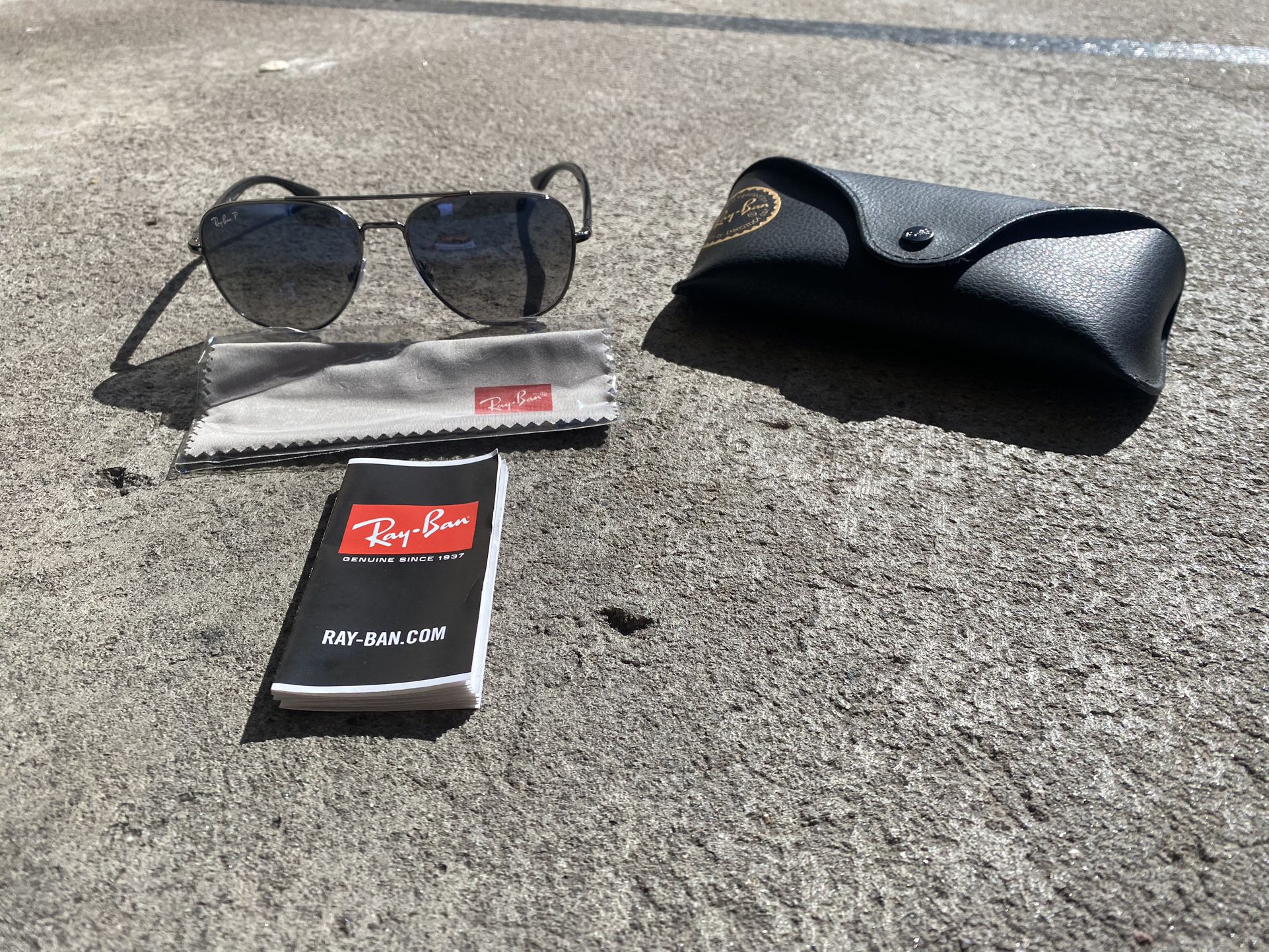 Ray Ban Aviator Sunglasses Polarized 