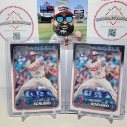 Angels Jose Soriano Topps Autograph Baseball Cards 