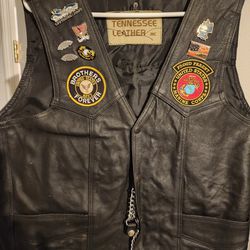 Harley Davidson, Genuine Leather Riders Vest