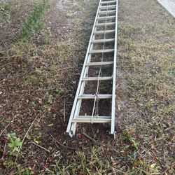 28 Foot Aluminum Warner Ladder