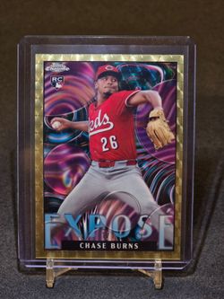 Chase Burns 1/1 Superfractor Topps Chrome