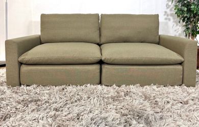Burrow Modular Sectional - Moss Green