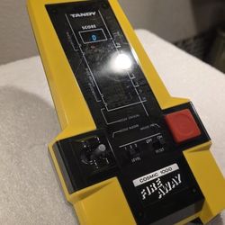 Vintage 1982 Tandy Cosmic 1000 "Fire Away" Handheld Arcade Game