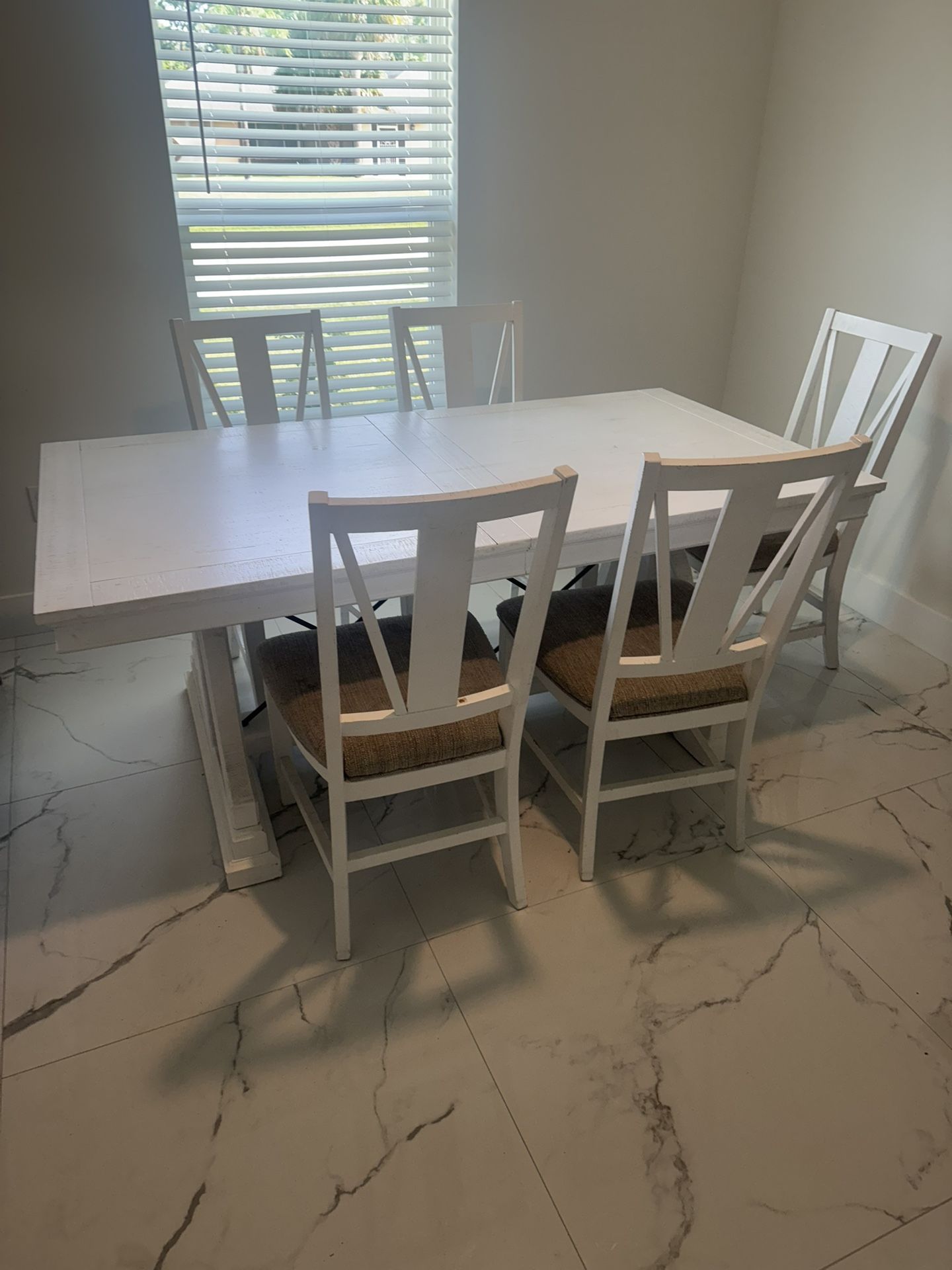 White Dining Room Table