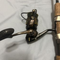 Penn Battle II 2000 on Falcon Coastal 6G 7’6” (8–17 lb)