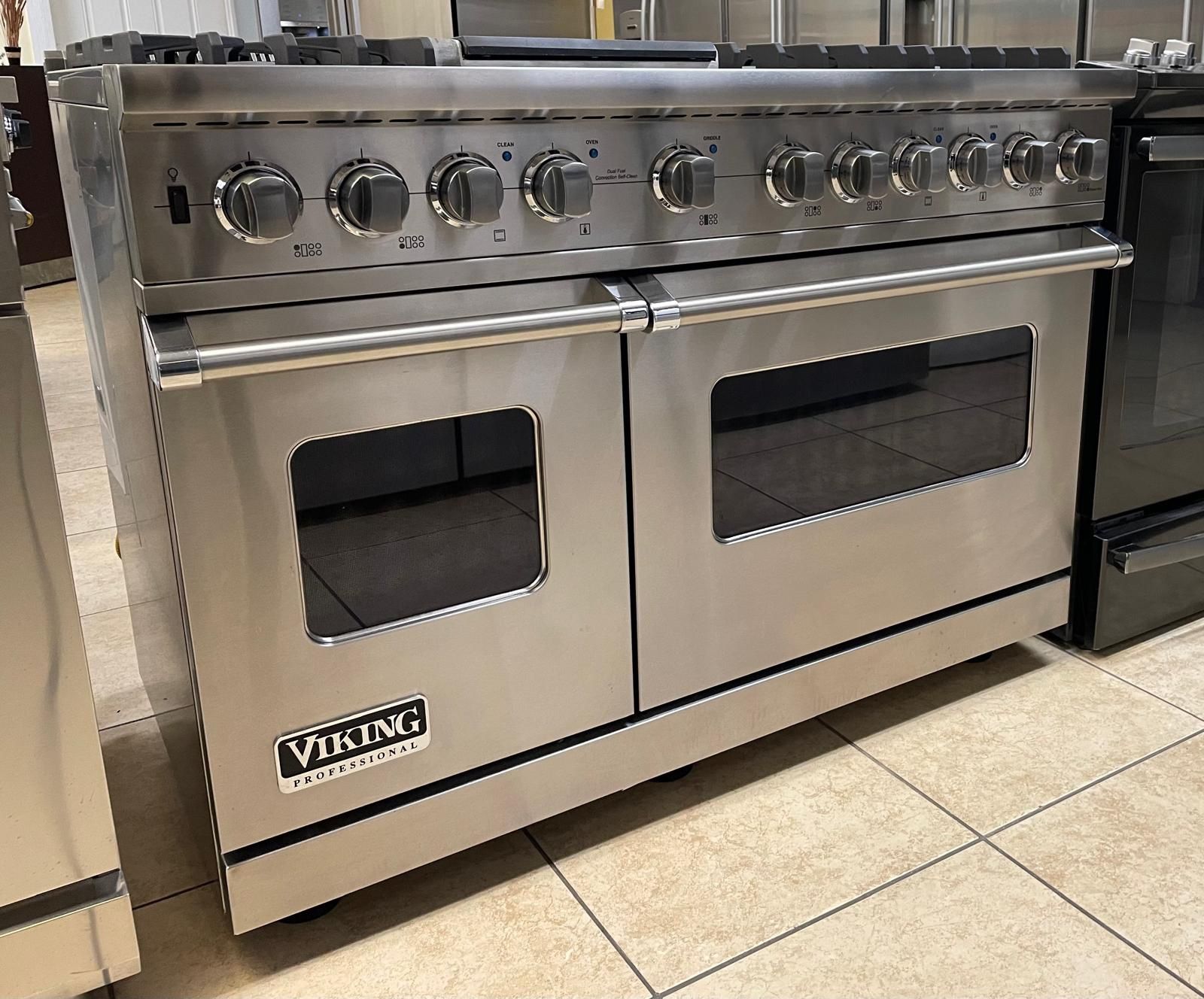 Viking 48” Dual stainless steel
