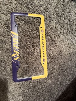 Lakers for car plates 5$