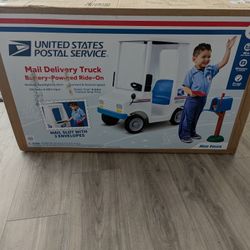 Flybar USPS Electric Ride-On Truck