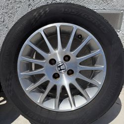 2001 Honda Civic Set Of 4 Rims & Tires