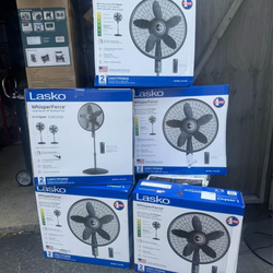 Lasko Oscillating 18-inch Ecoquiet Dc Motor 12-speed Pedestal Fan with Remote Co