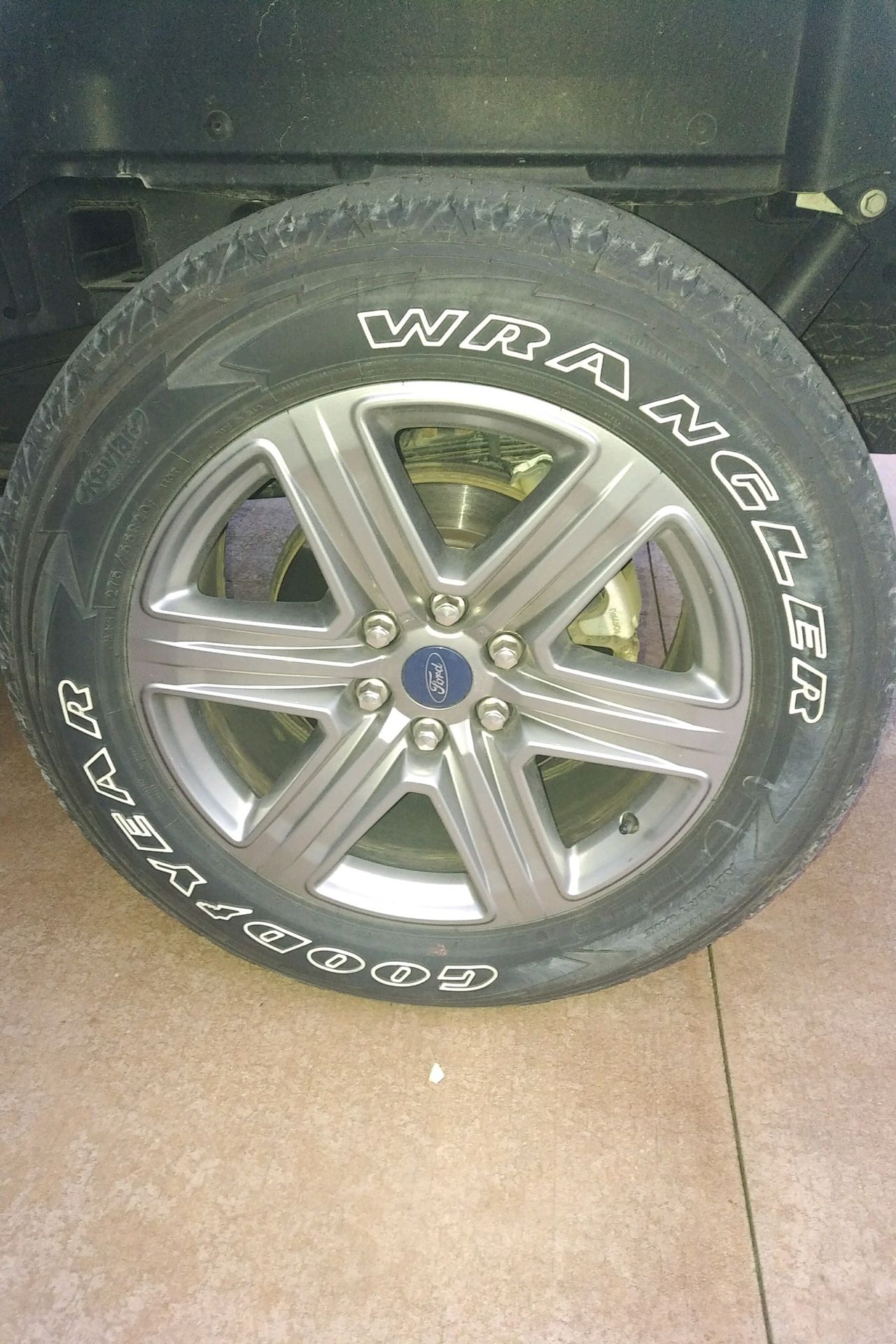 20” OEM Ford wheels